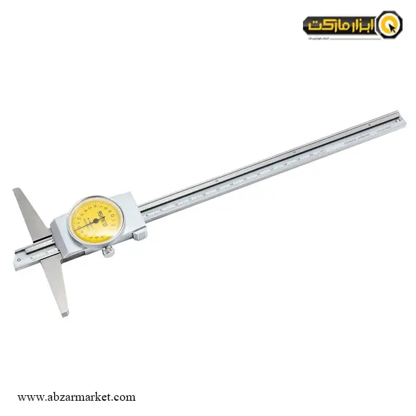 کولیس عمق سنج ساعتی آسیمتو 200 میلی متر مدل 0-08-324