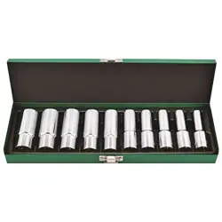 جعبه بکس تاپ تول 10 پارچه 1/2 اینچ مدل GAAD1011