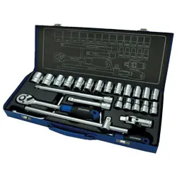 جعبه بکس هیوندای 24 پارچه 1/2 اینچ مدل H-1224