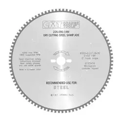 تیغ اره الماسه آهن بر سی ام تی 355x90 مدل 226.090.14m