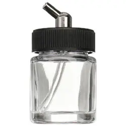 مخزن ایربراش APT شیشه ای مدل AT-03