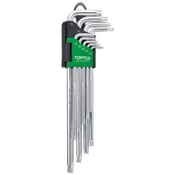 آچار آلن ستاره ای تاپ تول کارتی فوق بلند 9 عددی مدل GAAL0924