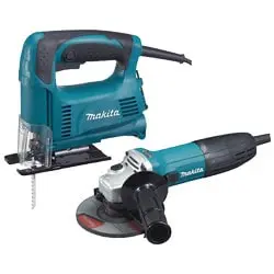 کیت دو دستگاه ماکیتا اره عمودبر و مینی فرز مدل DK0122