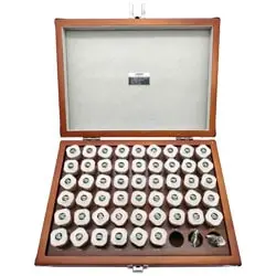 ست پین گیج اینسایز 8 - 7.5 میلی متر 51 پارچه (با گارانتی شرکتی) مدل 8-4166