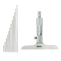 میکرومتر عمق سنج اینسایز 300-0 میلی متر (با گارانتی شرکتی) مدل 300-3240