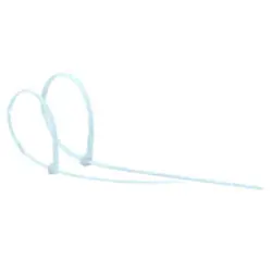 بست کمربندی روزا سفید پهن 500x6 میلی متر بسته 100 عددی