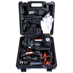 جک و پمپ باد فندکی آروا 3 تن 3 کاره مدل 5177