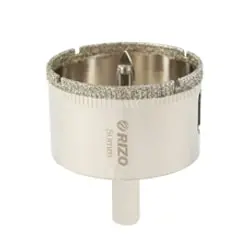 مته گرد بر شیشه و سرامیک ریزو با مته مرکزی