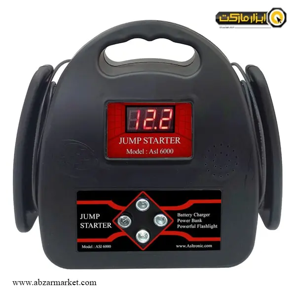 استارتر و شارژر باتری اصل ترونیک اتوماتیک 7 آمپر 5 کاره مدل ASL6000