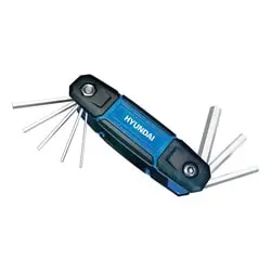 آچار آلن شش گوش هیوندای چاقویی 8 عددی مدل HC806P