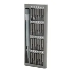 ست سر پیچ گوشتی ساعتی استارمکس 25 عددی مدل SHS-15S025BS