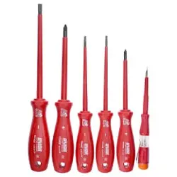 ست پیچ گوشتی عایق برق فشار قوی یونیور 6 عددی مدل 603CS6ATVD