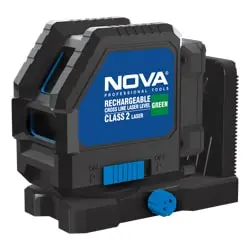 تراز لیزری نووا دو خط نور سبز مدل 2681G