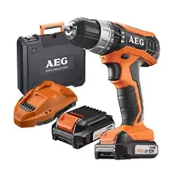 دریل شارژی چکشی AEG لیتیوم 12 ولت مدل BSB 12G3 LI-202C