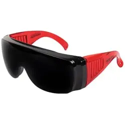 عینک ایمنی برشکاری توسن مشکی نور 5 مدل T3903