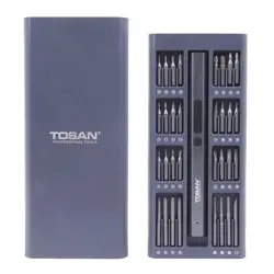 کیت پیچ گوشتی شارژی توسن قلمی 3.7 ولت 66 پارچه مدل 9002