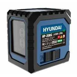 تراز لیزری هیوندای دو خط نور سبز مدل HP208G
