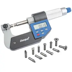 میکرومتر یونیورسال دیجیتال داسکوا 25-0 خارج سر تعویض شو مدل 2103-4210