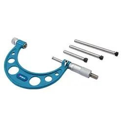 میکرومتر داسکوا 100-0 میلی متر خارج سنج سر تعویض شو مدل 0002-4801