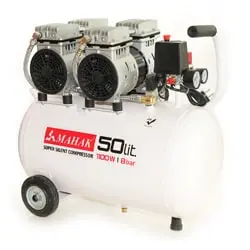کمپرسور هوا سایلنت محک 50 لیتری مدل HSU1100-50L