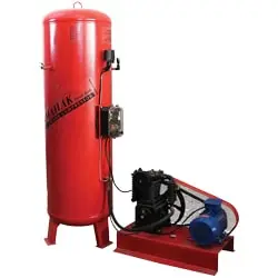 کمپرسور هوا محک 500 لیتری دو سیلندر سه فاز مدل AP-602S