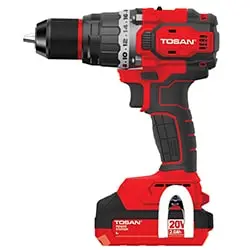 دریل شارژی چکشی توسن براشلس 20 ولت مدل 9620BHS
