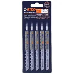 تیغ اره عمود بر MDF ریزو بلند مجموعه 5 عددی مدل T301DL