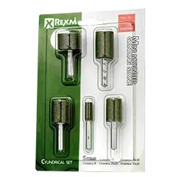 ست سنگ انگشتی استوانه ای 5 عددی رکسمی مدل RTB1002