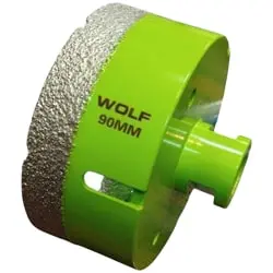 مته گرد بر سرامیک و پرسلان ولف مخصوص مینی فرز