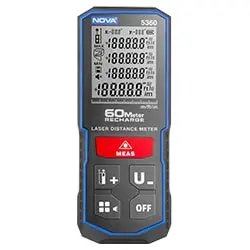 متر لیزری نووا نور قرمز 60 متری مدل 5360