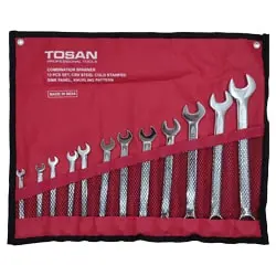 ست آچار یک سر رینگ یک سر تخت توسن 12 عددی مدل TI101-S12N