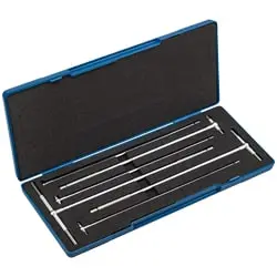 ست گیج تلسکوپی داسکوا 150 - 8 میلی متر 6 عددی مدل 0001-5911