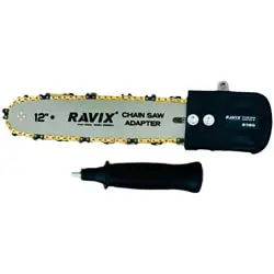 تبدیل مینی فرز به اره زنجیری راویکس 30 سانتی متر