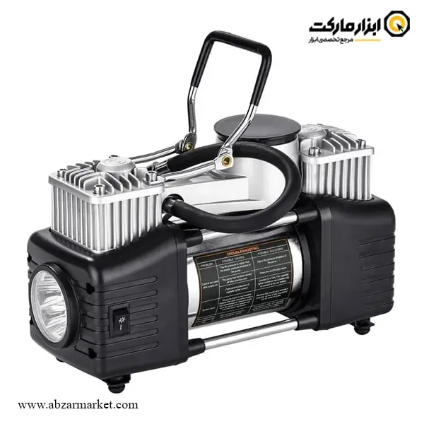 کمپرسور باد فندکی و سر باتری ورک سایت مدل AAC2122