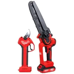 کیت اره زنجیری و قیچی باغبانی شارژی براشلس توسن 20 ولت مدل 9599K