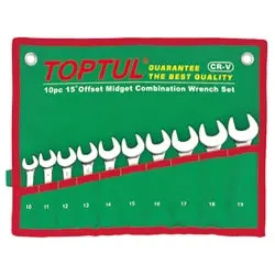 ست آچار یک سر رینگ یک سر تخت تاپ تول 10 عددی مدل GAAA1002