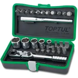 جعبه بکس تاپ تول 27 پارچه 1/4 اینچ مدل GADW2701