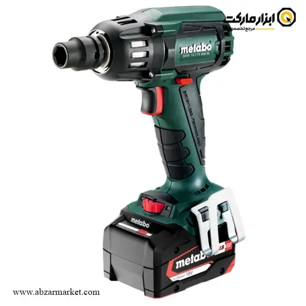 بکس شارژی متابو 1/2 اینچ 18 ولت لیتیوم مدل SSW 18 LTX 400 BL بکس شارژی متابو 1/2 اینچ 18 ولت لیتیوم مدل SSW 18 LTX 400 BL
