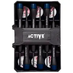 ست پیچ گوشتی ساعتی اکتیو 6 عددی مدل AC-6306PS