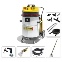 فرش و مبل شوی صنعتی آنا سه موتوره اتوماتیک با لوازم مدل ASC83 Eco Full