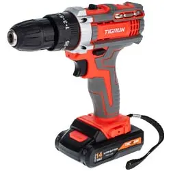 دریل شارژی چکشی تیگران لیتیوم 14 ولت مدل TG-3014