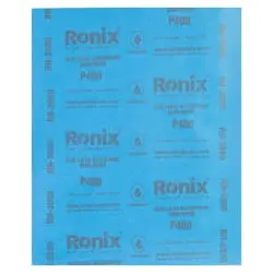 کاغذ سنباده پوستاب رونیکس مشکی سیلیکون کارباید