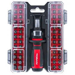 ست سر پیچ گوشتی توسن جغجغه ای 53 عددی مدل T4810K