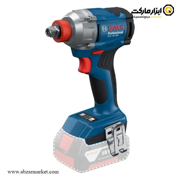 بکس و پیچ گوشتی شارژی بوش 18 ولت براشلس 2 کاره مدل GDX 18V-285