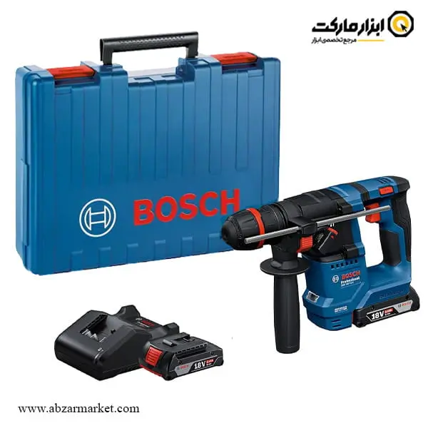 دریل بتن کن شارژی بوش 18 ولت 3 کیلویی مدل GBH 18V-18 X