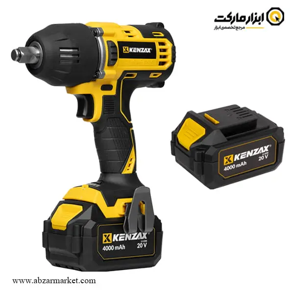 بکس شارژی کنزاکس 1/2 اینچ براشلس 20 ولت مدل 8804