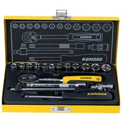 جعبه بکس کنزاکس 17 پارچه 1/4 اینچ مدل 9417