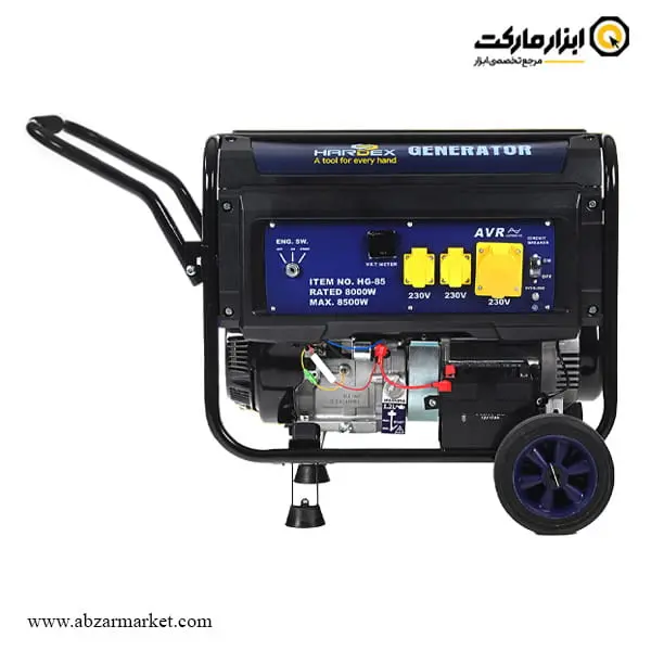 موتور برق هاردکس 8.5 کیلو وات مدل HG-85 موتور برق هاردکس 8.5 کیلو وات مدل HG-85