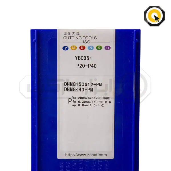 اینسرت تراشکاری ZCC مدل DNMG150612-PM-YBC351