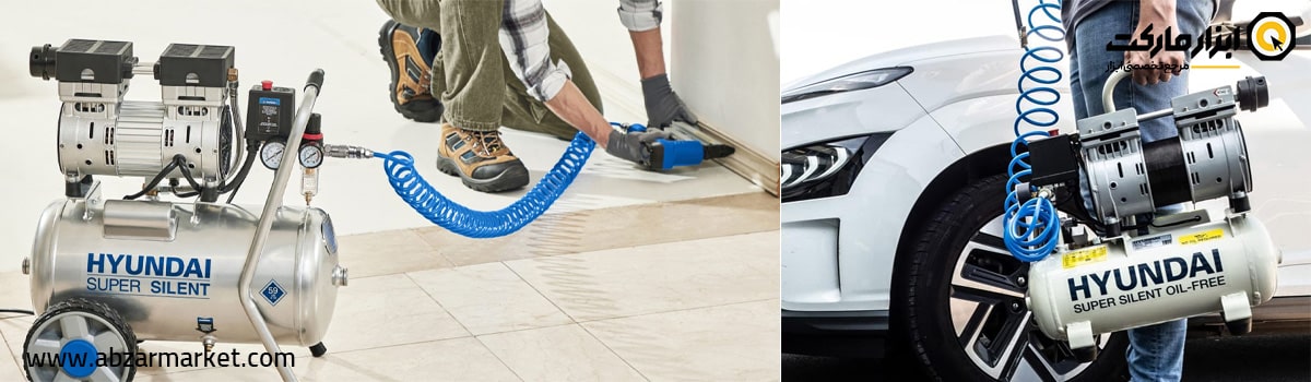 بررسی مدل های پرفروش کمپرسور باد هیوندای